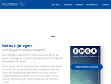Tablet Screenshot of bernsnijmegen.nl